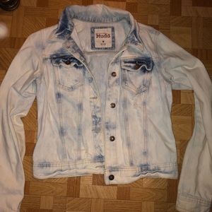 Acid Wash Jean Jacket